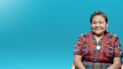 Rigoberta Menchú: “Creo en el ser humano y en el diálogo”